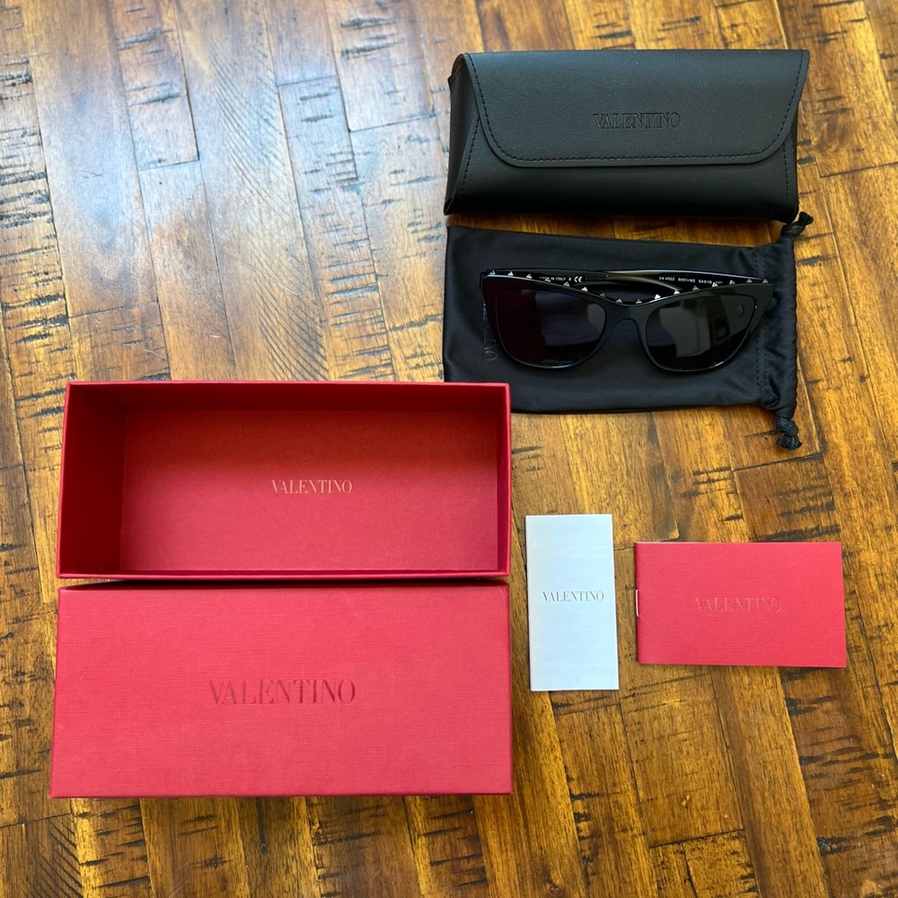Valentino Black Sunglasses